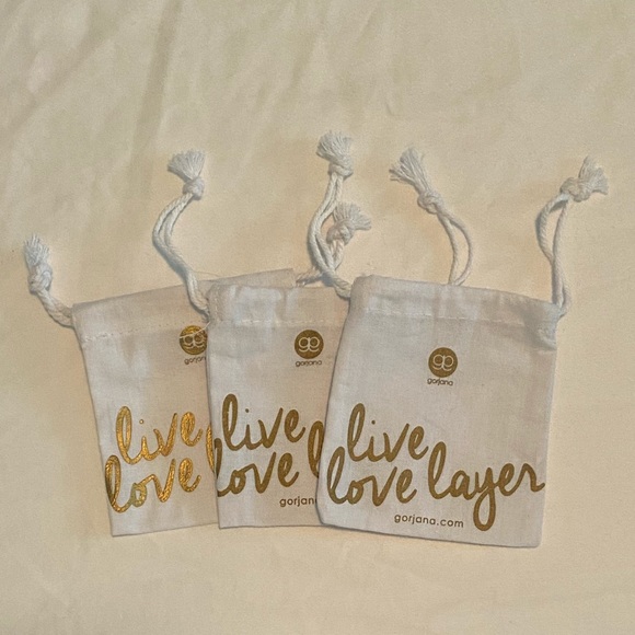 Gorjana Jewelry - Gorjana Linen Drawstring Dust Bags (3)